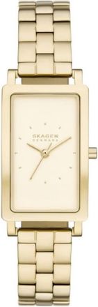 Skagen Womens Hagen Lille Gold Dial Watch