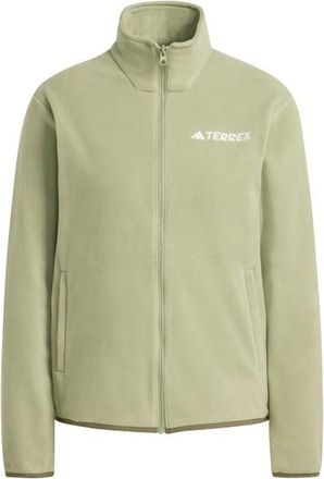 ADIDAS TERREX MT Essentials Full Zip Fleece Jacket Fleecejacke f&uuml;r Damen | oliv