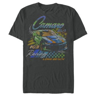 Fifth Sun Mens Camaro Racer T-Shirt, Charcoal, XL