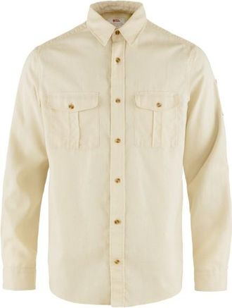 Fj&auml;llr&auml;ven &Ouml;vik Travel Shirt L/S Hemd f&uuml;r Herren | beige