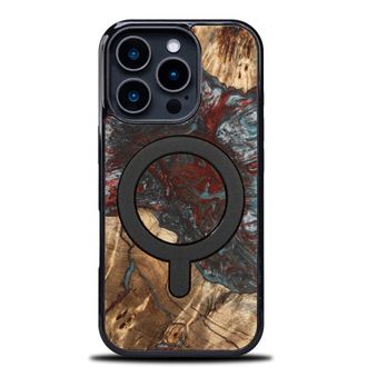 OEM Funda Bewood Unique Para Iphone 16 Pro - Planetas - Plut&oacute;n Con Magsafe