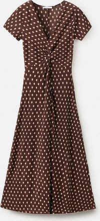 Mango Vestito premaman fiori premaman marrone - Donna - S - MANGO