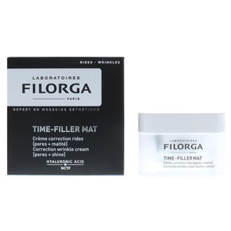 Filorga Womens Time-Filler Mat Correction Wrinkle Cream 50ml Pores + Shine - One Size