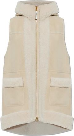 Bogner Lona Lammy Coat - Dames - Jassen - Beige - Maat: L Taf