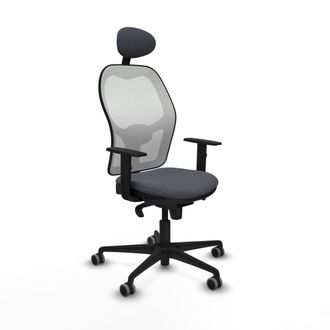 Piqueras y Crespo Silla De Oficina Con Cabecero Jorquera Piqueras Y Crespo 1d036g1 Gris Oscuro