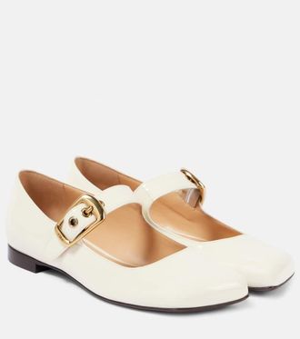 Chloé Chloé Polly leather Mary Jane flats