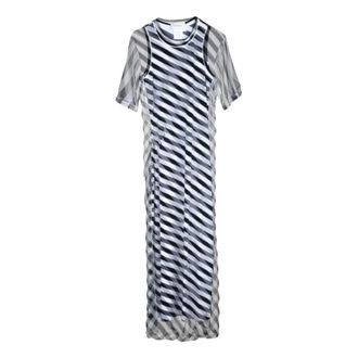 Sportmax Dames, Jurken, Veelkleurig, Maat: XS Polyamide
