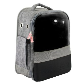 OEM Mochila Con Ventana Gris 30x23x43cm