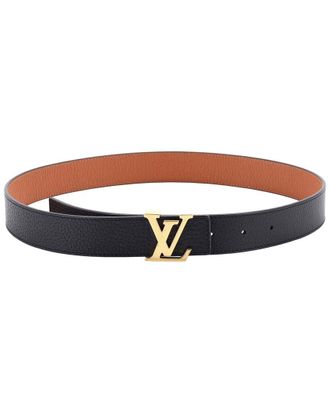 Louis Vuitton Lv Initiales Reversible Belt Leather Medium (Authentic Pre-Loved)