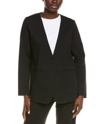 Eileen Fisher V-Neck Long Jacket