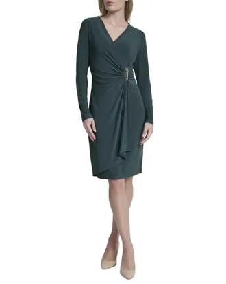 DKNY Dkny Wrap Dress