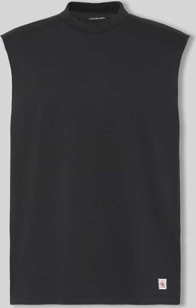 Calvin Klein Jeans Relaxed Fit Tanktop aus reiner Baumwolle in Black, Gr&ouml;&szlig;e XXL