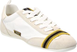Fendi Fendi Wrap Nylon & Suede Sneaker
