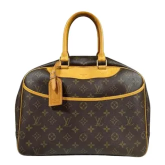 Louis Vuitton Pre-owned Handbags, female, Brown, Size: ONE SIZE Pre-owned Deauville Handbag