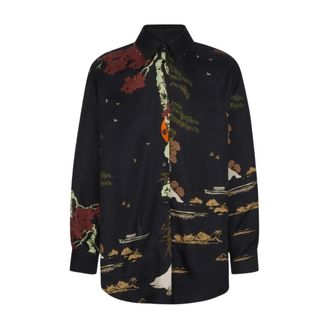 Act N&deg;1 Casual Shirts, male, Multicolor, Size: M Silk Shirts