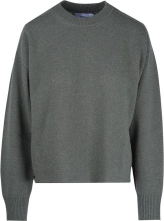 Alpha Studio Maglieria Girocollo - - Knitwear - Donna - Verde - M