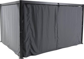 Hesperide Hesperide - Cortinas Para Cenador Belize Gris - Para Belize 36 X 3 M (4 Cortinas) - Hesp&eacute;ride