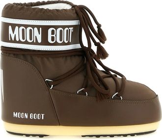 Moon Boot Icon Low Nylon Laarzen - unisex - Schoenen - Bruin - Maat: 45 EU Nylon