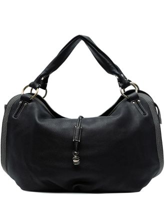 Celine 2007 Large Grained Calfskin Bittersweet hobo bag - women - Calf Leather - One Size - Black