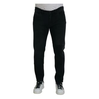 Dolce & Gabbana Heren, Jeans, Zwart, Maat: XL Denim