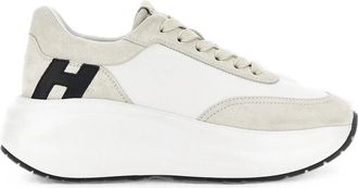 Hogan White Logo Sneakers