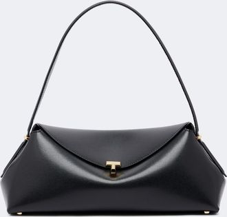 Toteme T-Lock Small leather shoulder bag