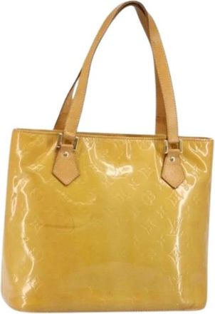 Louis Vuitton Pre-owned Vintage Tote Bag - Dames - Vintage Shopper - Geel - ONE Size - Leer - Vintage