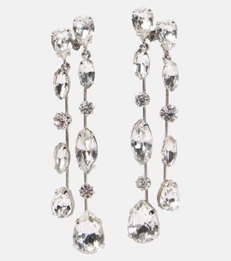Jennifer Behr Orecchini pendenti Nessa con cristalli