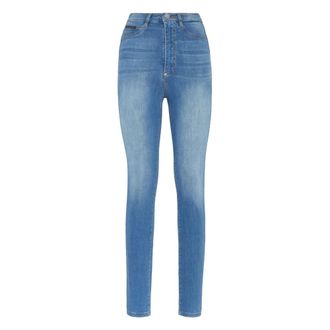 Philipp Plein Dames, Jeans, Blauw, Maat: W27 Denim