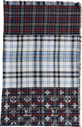 Louis Vuitton Pre-owned Wool scarves - Dames - Vintage Accessoires - Veelkleurig - ONE Size - Wol - Vintage