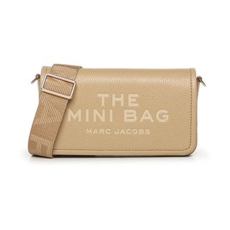 Marc Jacobs The Leather Mini Bag - Dames - Schoudertassen - Bruin - ONE Size - Leer - Tassen