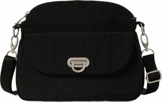 Baggallini Coastal Flip Lock Crossbody Bag in Black at Nordstrom