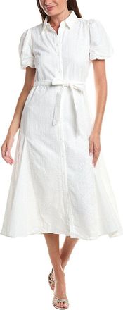 CeCe by Cynthia Steffe Cece Button Front Midi Shirtdress