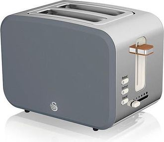 SWAN Nordic 2 Slice Toaster in Gray at Nordstrom