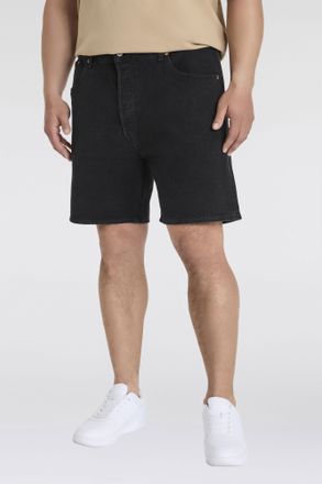 Levi's Plus Jeansbermudas LEVIS PLUS 501 ORIGINAL SHORTS B&T, Herren, Gr. 44, N-Gr, schwarz (schwarz accord), Denim/Jeans, Obermaterial: 99% Baumwolle, 1% Elastha