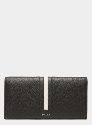 Bally Ribbon Continental Wallet in Black at Nordstrom