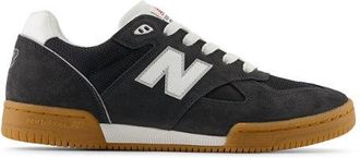 New Balance Unisex NB Numeric Tom Knox 600 en Gris/Blanco, Gamuza/Malla, Talla 40.5