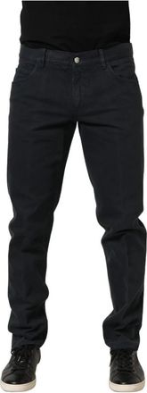 Dolce & Gabbana Skinny Jeans - Heren - Slim Fit Jeans - Zwart - L - Katoen - Jeans