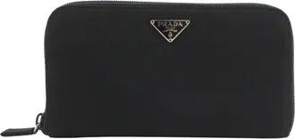 Prada Black Nero Nylon Wallet (Bi-Fold) (Pre-Owned)
