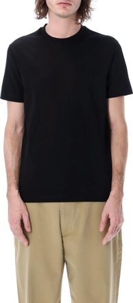 Emporio Armani Black Logo Cotton T-shirt