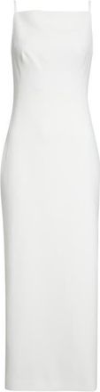 Givenchy Sliced Crepe Cady Column Dress in Ivory at Nordstrom, Size 6 Us