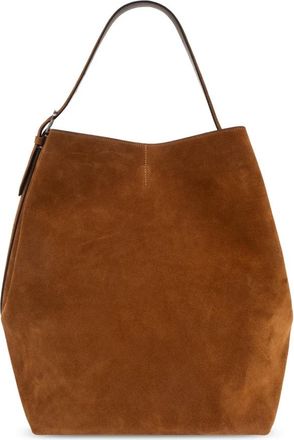 Toteme Belted Tote - Dames - Shoppers - Bruin - ONE Size - Leer - Tassen