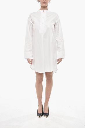 Givenchy Poplin Shirtdress DAY with Korean Collar and Back Darts Givenchy