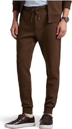 Polo Ralph Lauren Double-Knit Jogger Pants Mens Casual Pants Branch Brown : SM 32, Cotton/Polyester