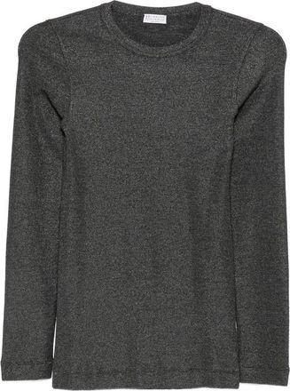 Brunello Cucinelli Crew-neck Long-sleeve T-shirt