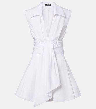 Balmain Cotton poplin shirt dress