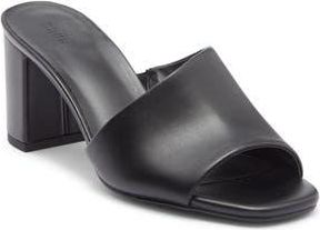 Nordstrom Rack Luella Block Heel Slide Sandal in Black at Nordstrom Rack, Size 6.5