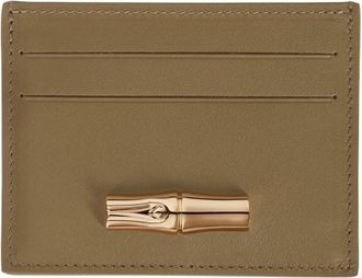 Longchamp Le Roseau Sleek Card Holder