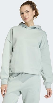 adidas Kapuzensweatshirt ADIDAS SPORTSWEAR W Z.N.E. OH HD, Damen, Gr. XXL, wonder sage, Obermaterial: 57% Polyester, 43% Baumwolle, Sweatshirts Kapuzensweats