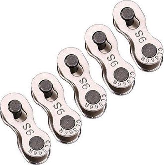OEM Allecto - Eslabones De Cadena Para Bicicleta - 6-7-8-9-10 Velocidades - Acero De Alta Calidad